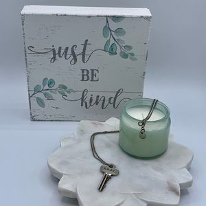 The Giving Keys Hand Stamped HOPE Key Necklace 24”